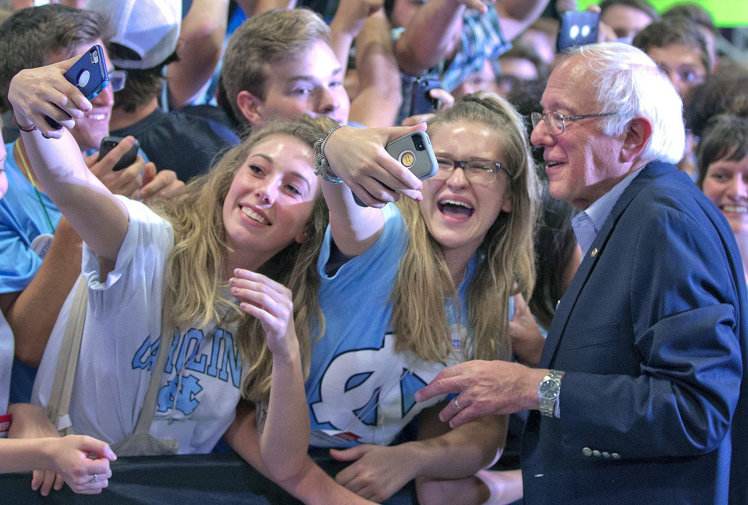 Bernie Sanders campaign rally